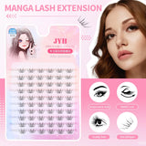 JYH Pink Card Laser Mixed Barbie Eyelashes