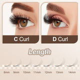 JYH 3D-12D 0.05mm 8-14mm Sharp Point Style Lashes