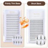 JYH 3D-12D 0.05mm 8-14mm Sharp Point Style Lashes
