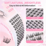 JYH Pink Card Laser Girl Group Eyelashes