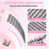 JYH Pink Card Laser Little Windbell Eyelashes