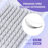 JYH 8-16mm Laser Printed Tower Tip Series (Slant Clover)