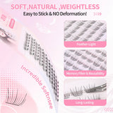 JYH Pink Card Laser Little Sun Eyelashes