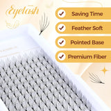 JYH 9-15mm Sea King Clover Lashes