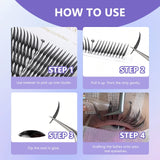 JYH 8-16mm Laser Printed Tower Tip Series (Tower Tip Butterfly)